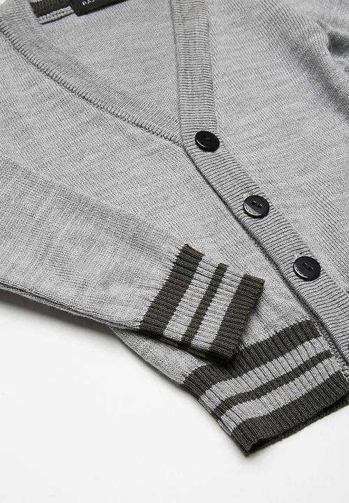 basicthread - Tipped classic cardigan