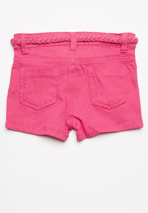 MINOTI - Twill shorts - pink 