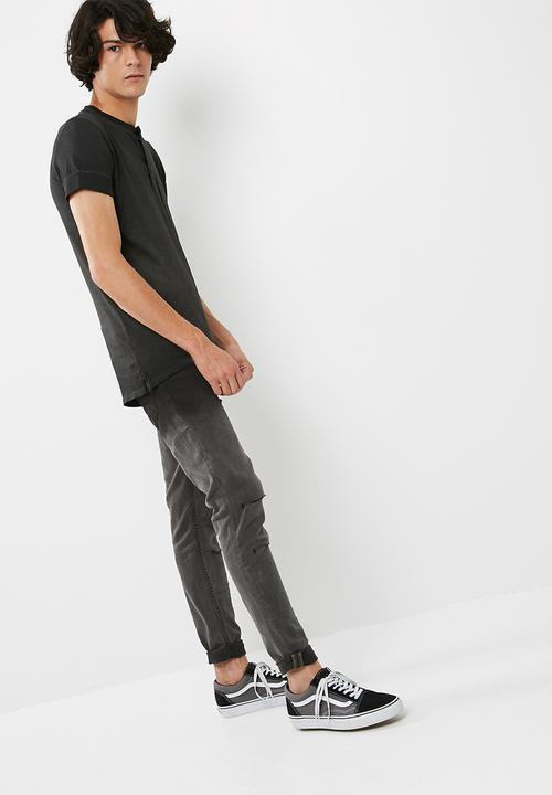 S.P.C.C - Dirty dyed henley tee