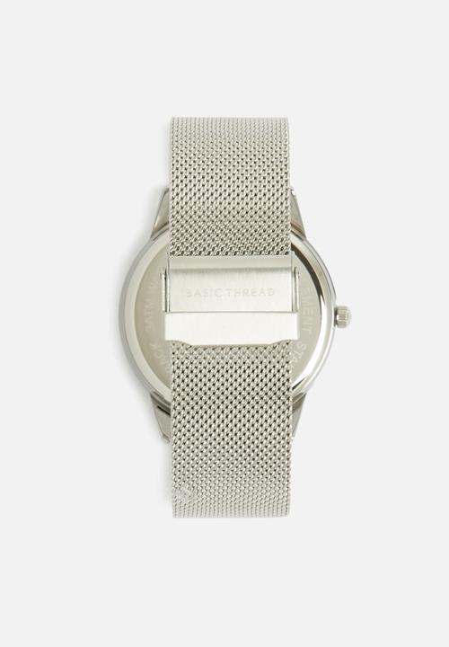 basicthread - Neil mesh strap watch