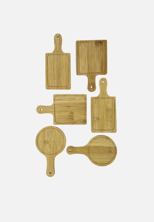 Kikkerland - Mini serving trays set of 6