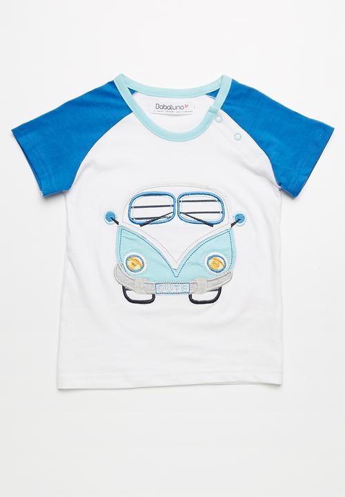 Babaluno - Hippy bus t-shirt and shorts set