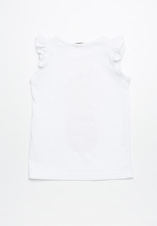 dailyfriday - Frill sleeve vest