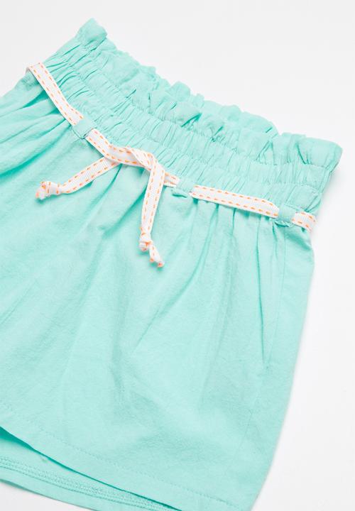 dailyfriday - Smocked waist shorts