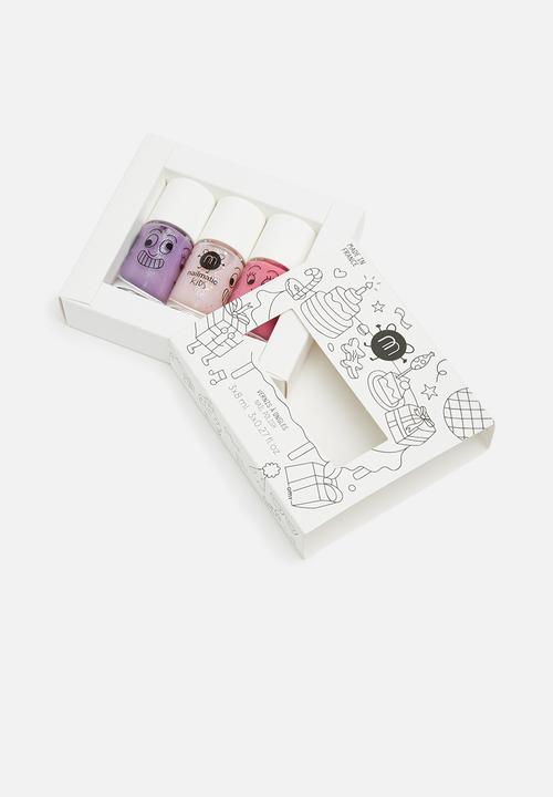 nailmatic - Kids Party 3 pack water based nail polish