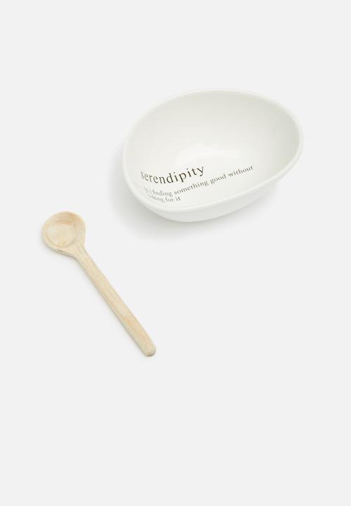 Love Milo - Serendipity bowl & wooden spoon