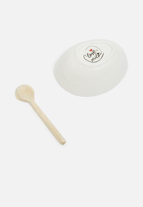 Love Milo - Serendipity bowl & wooden spoon