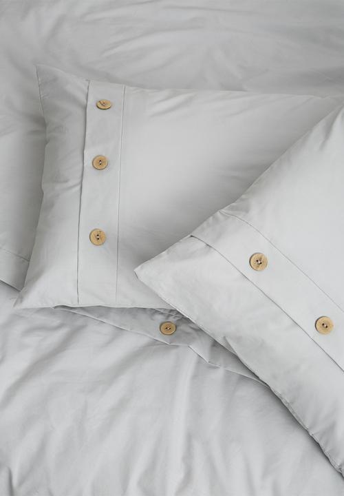 Sixth Floor - Button edge duvet cover set