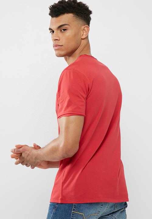 GUESS - Basic play logo crew tee