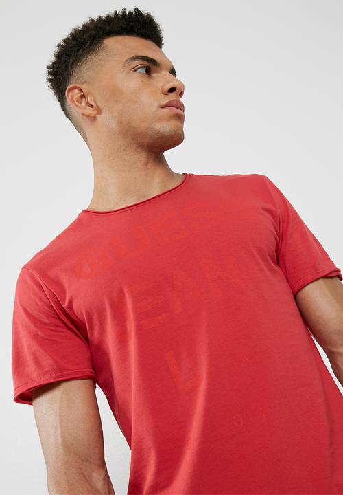 GUESS - Basic play logo crew tee