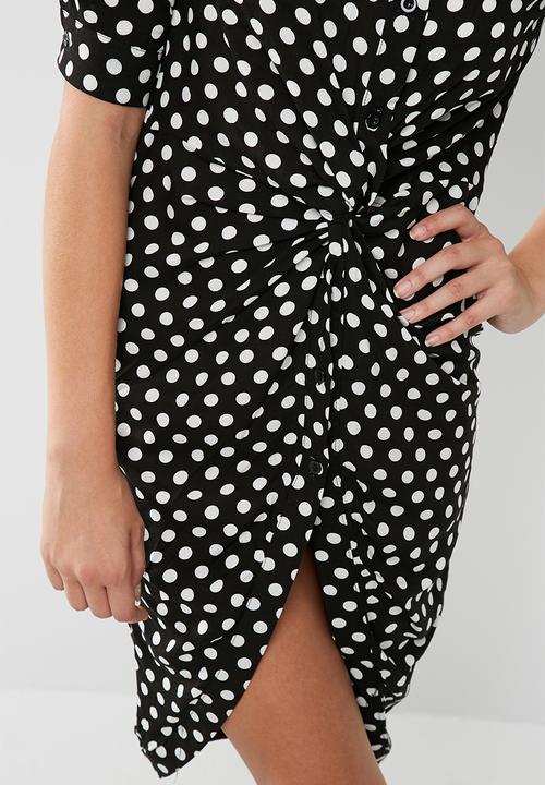 dailyfriday - Knot shirt dress