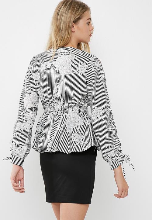 dailyfriday - Poplin blouse with ring detail