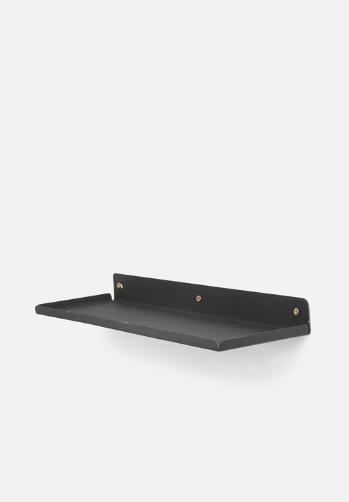 Sixth Floor - Tatsuo wall shelf - black