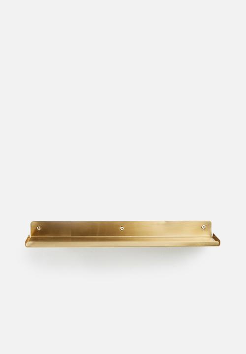 Sixth Floor - Tatsuo wall shelf - gold