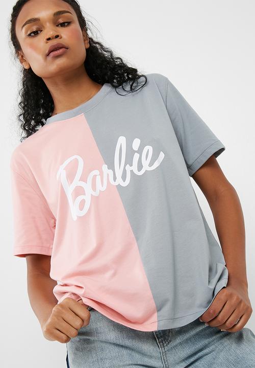Missguided - Barbie x Missguided spliced 'barbie' tee