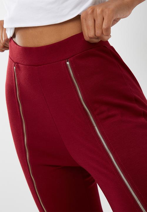 Missguided - Zip thru leggings