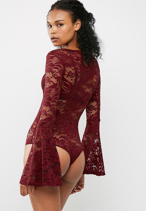 Missguided - Lace bodysuit