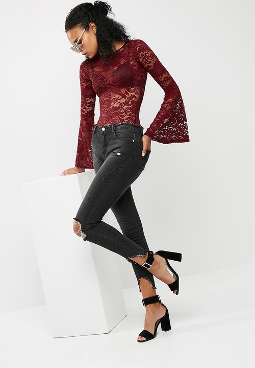 Missguided - Lace bodysuit