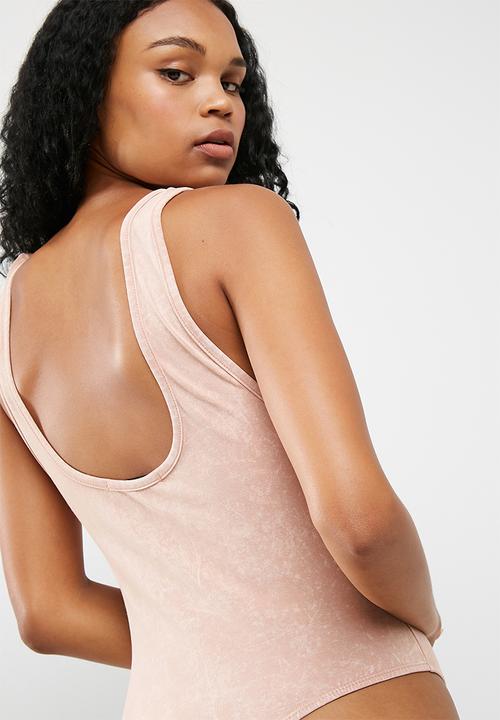 Missguided - Scoop neck studded bodysuit