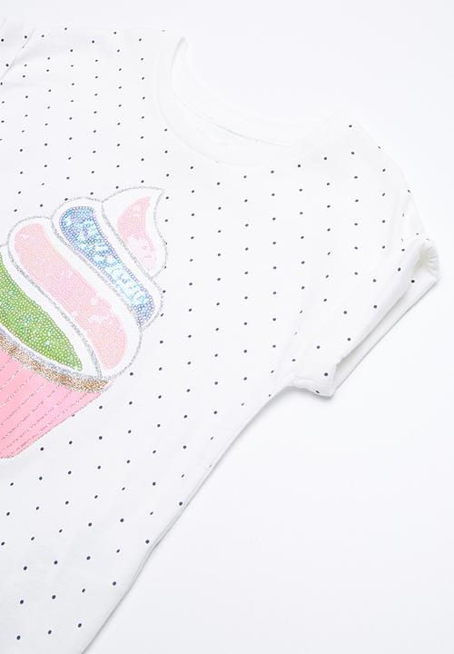 Cotton On - Kids anna ss stepped hem tee
