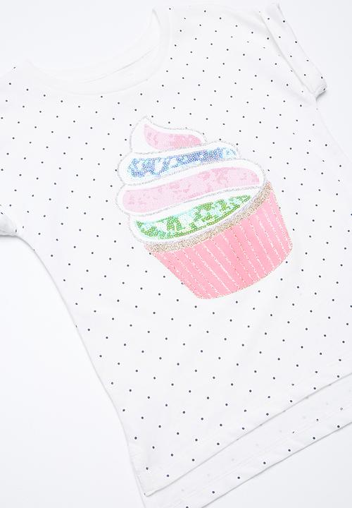 Cotton On - Kids anna ss stepped hem tee