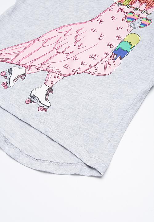 Cotton On - Penelope short sleeve tee - grey