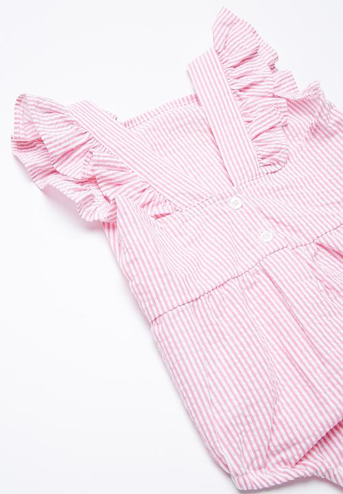 Cotton On - Baby brigitte bow tie playsuit