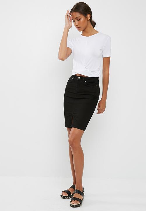 dailyfriday - Denim pencil skirt