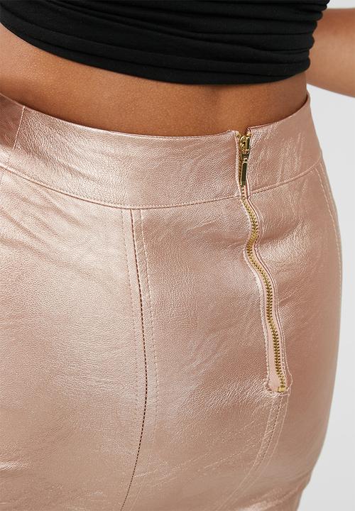dailyfriday - PU mini skirt 