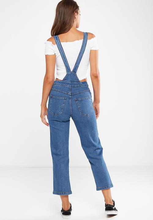 Cotton On - Cropped dungaree