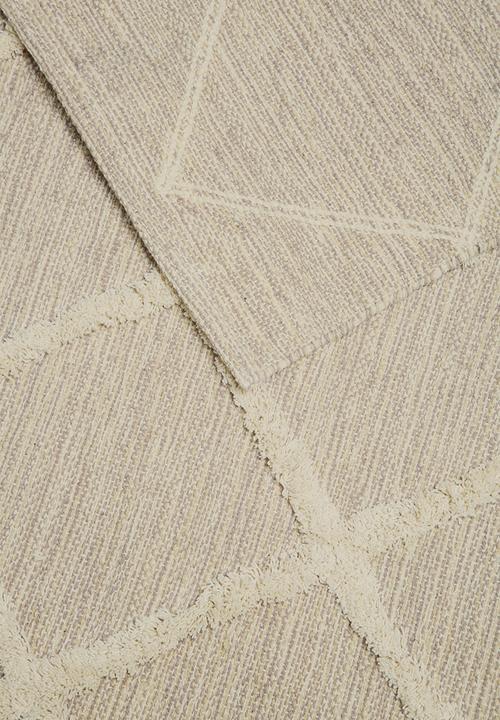 Sixth Floor - Waffle rug - beige