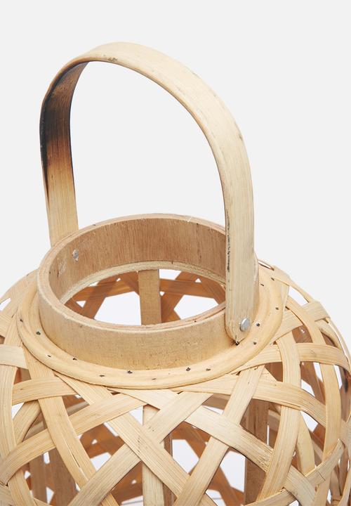 Sarah Jane - Bamboo lantern set of 2