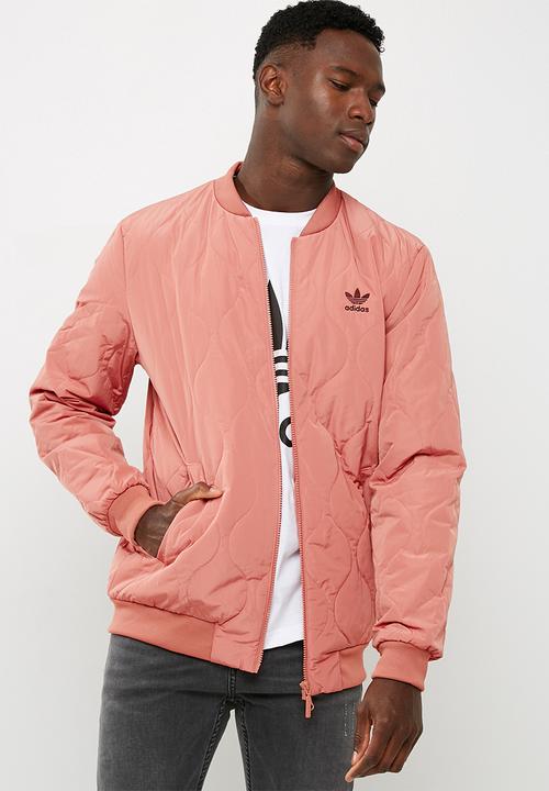 adidas quilted bomber