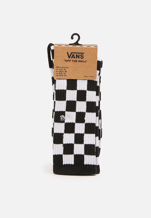 Vans - Checkerboard crew socks