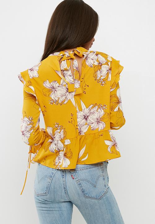 dailyfriday - Chiffon ruffle blouse