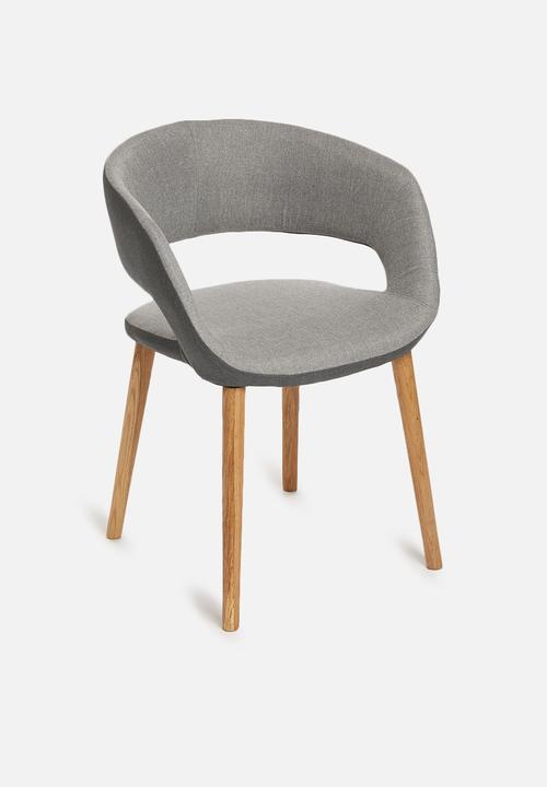 Sixth Floor - Grace dining chair - light grey