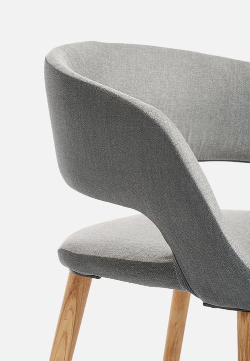 Sixth Floor - Grace dining chair - light grey