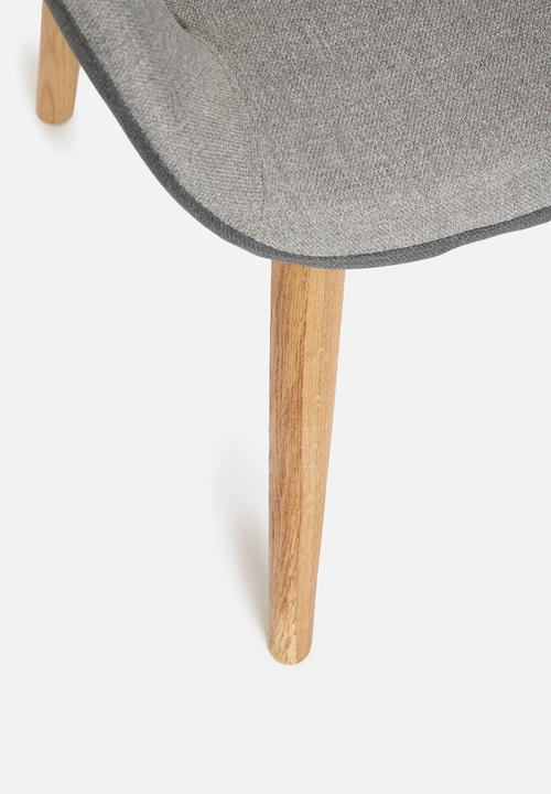 Sixth Floor - Grace dining chair - light grey