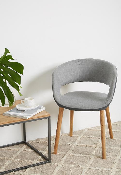 Sixth Floor - Grace dining chair - light grey