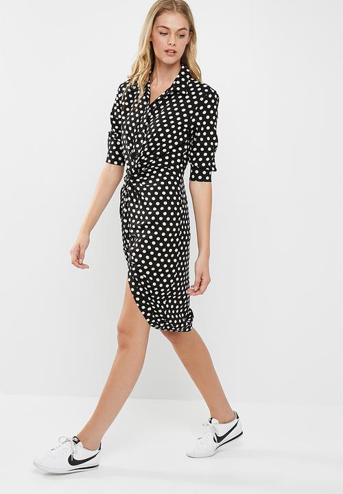 dailyfriday - Knot shirt dress