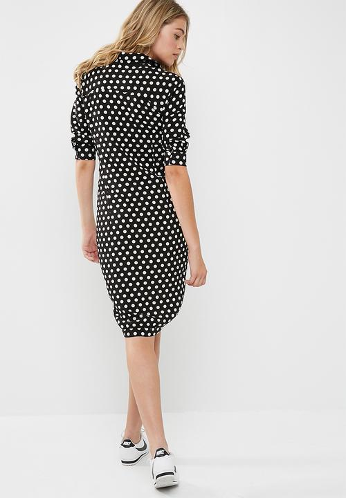 dailyfriday - Knot shirt dress