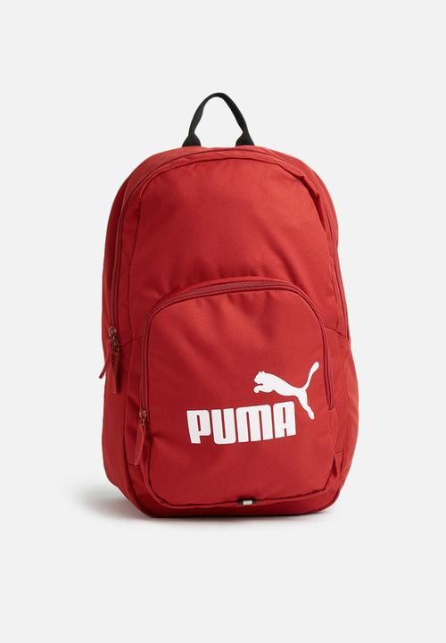 red puma bag