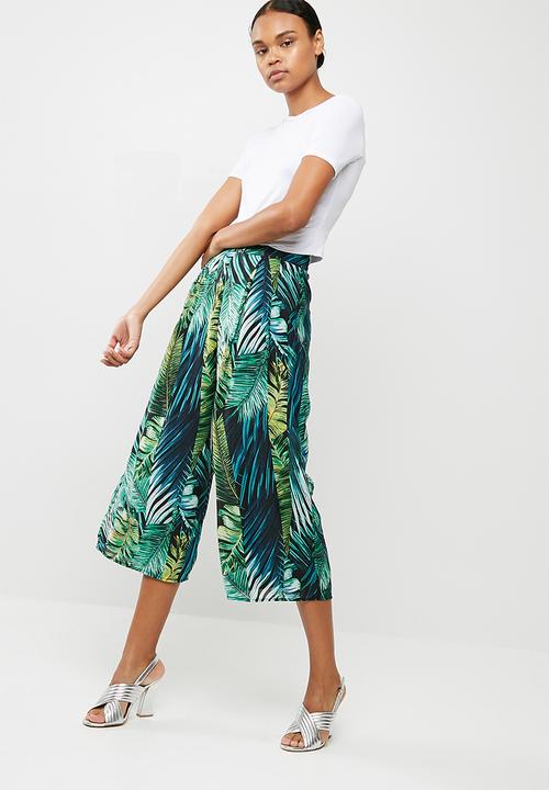 Missguided - Palm print cullottes