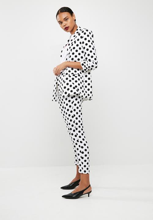 Missguided - Polka dot cigarette trouser