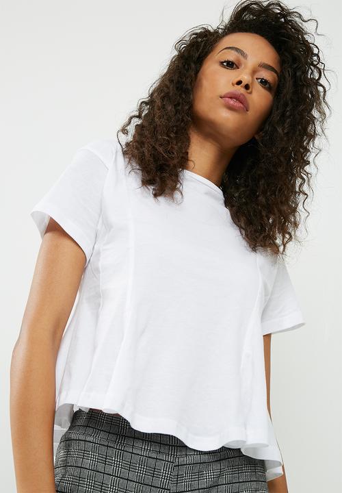 dailyfriday - Peplum corset tee