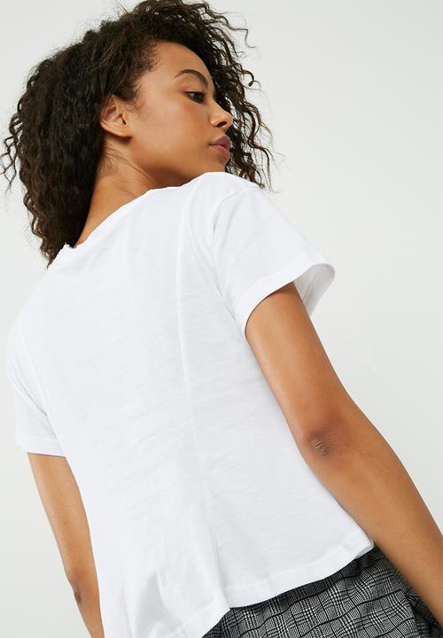 dailyfriday - Peplum corset tee