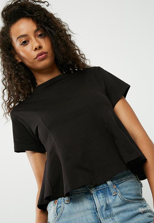 dailyfriday - Peplum corset tee