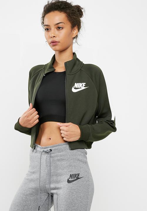 nike crop jacket