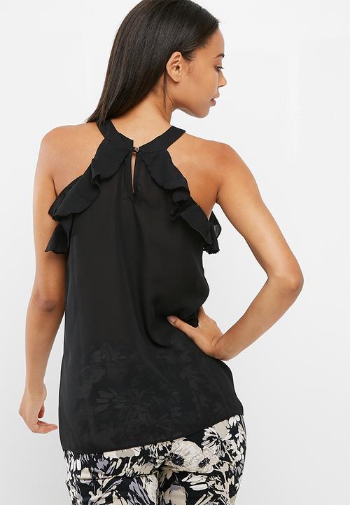 dailyfriday - Ruffle cut away cami top