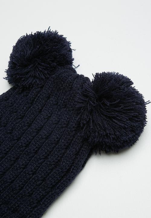 dailyfriday - Pom-pom ears beanie